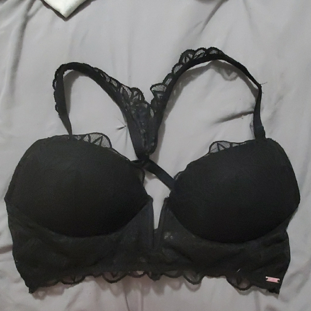 Pink Date push up bra.